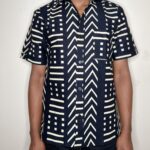 Men’s Geometric African Print Shirt