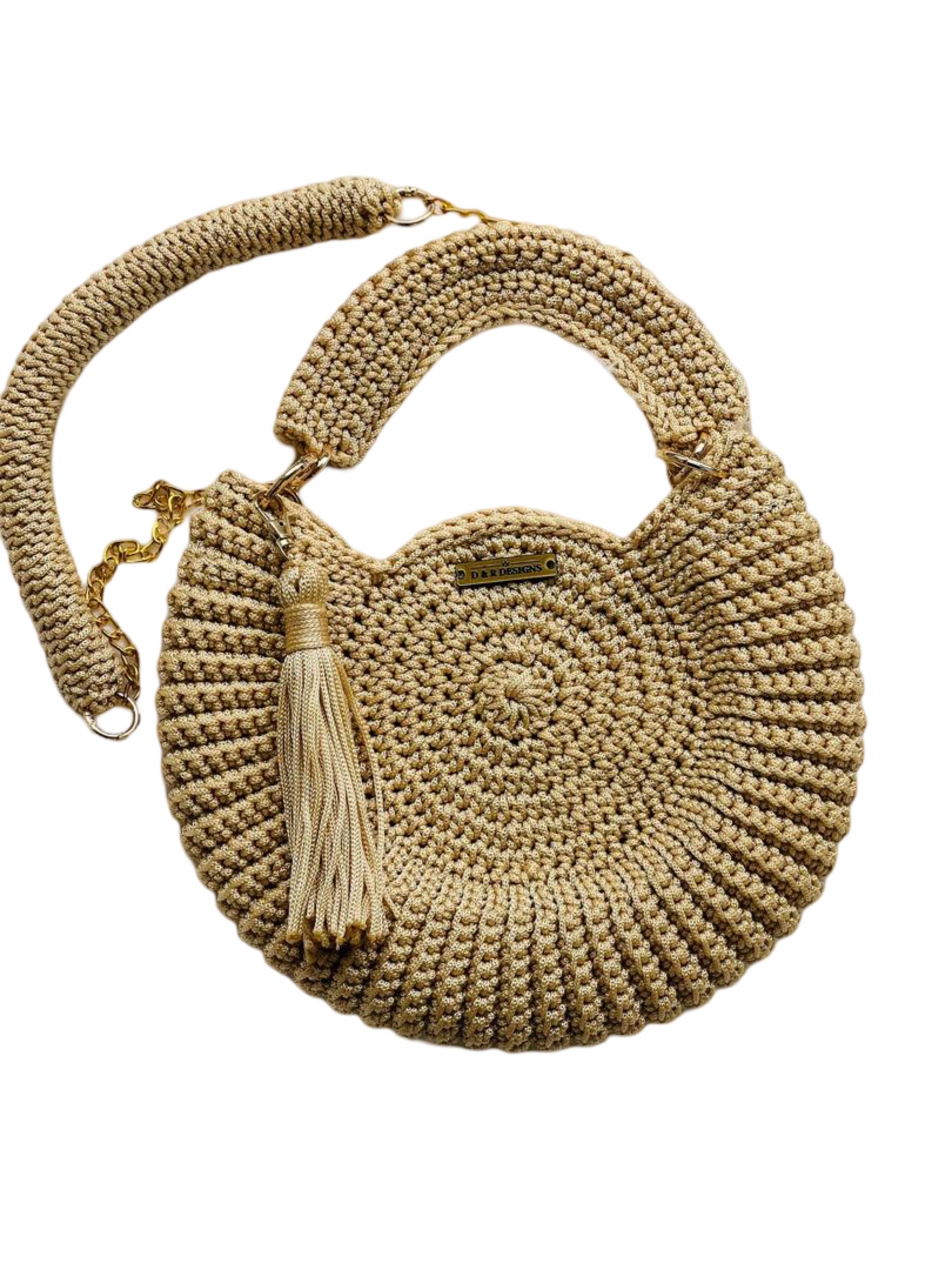 CD1FEB74-63D3-4DC7-9E06-75D277DB250F Round Woven Rattan Bag - Image 1